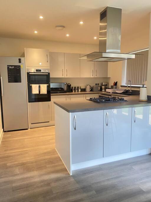 4-Room Detached Furnished Home With Parking 莱切斯特 外观 照片